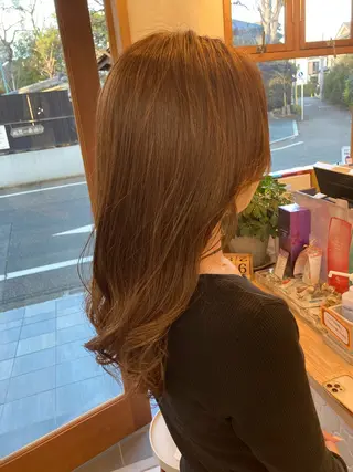 セミロング カラー ROOF 用賀所属・メンズカットモデル 📍ちかえ⋆꙳のヘアスタイル