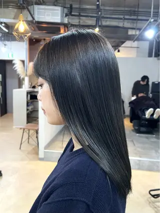 セミロング 店長/レイヤーカット /大東悠生のヘアスタイル