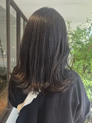 ロング カラー 韓国好き🇰🇷 美容師MIKUのヘアスタイル