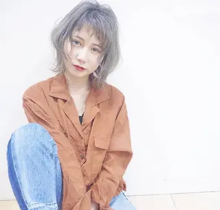 ミディアム カラー charme【 シャルム 】所属・ボブ/レイヤー/ nanamiのヘアスタイル