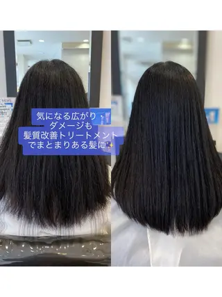 ミディアム YASU🍎CUT 赤系カラー/ヘアケアのヘアスタイル