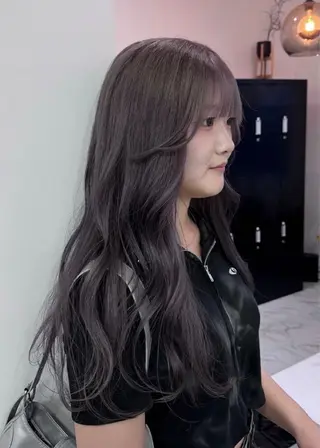 カラー 石倉 茉倫のヘアスタイル