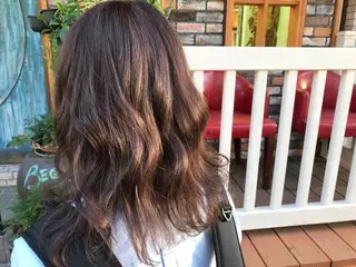 ミディアム カラー 💘カラー人気No. 1💘SAYAのヘアスタイル