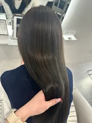 ロング ならざきつぐみ /天王寺/ハイトーンのヘアスタイル