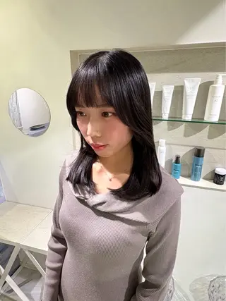 セミロング 【似合わせカット】 ／ おおの かい🫟のヘアスタイル