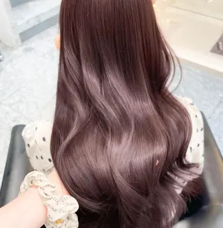 ロング カラー レイヤーカット 西宮北口/みなみのヘアスタイル