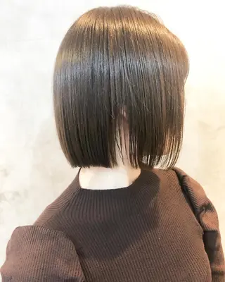 ショート ボブ×縮毛矯正 ryotaのヘアスタイル