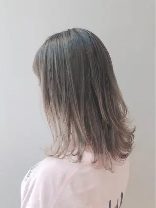 ミディアム 似合わせ艶髪カラー ❤️ハダユミのヘアスタイル