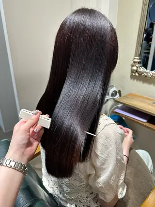 セミロング 【echelle】 AMUのヘアスタイル