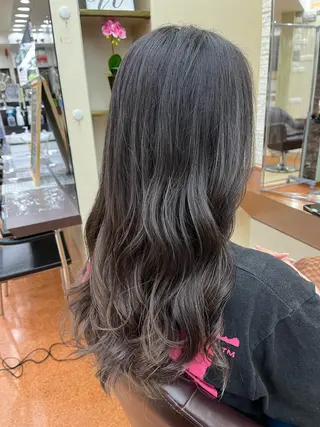 ロング カラー 【ニュアンスカラー・ 髪質改善】スズキカナのヘアスタイル