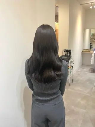 ロング カラー しおり/パーマ/ newi町田のヘアスタイル