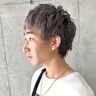 カラー メンズ 似合わせ提案サラ艶♡ 彩華のヘアスタイル