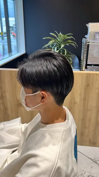 ショート メンズ キッズ ルクール喜多町店 コムロのヘアスタイル