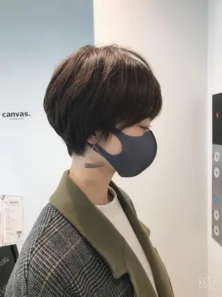 ショート ショートヘア💫 ハイトーン西田拓馬のヘアスタイル