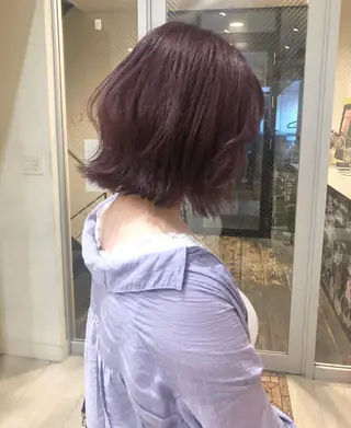 ミディアム カラー nakahara madokaのヘアスタイル