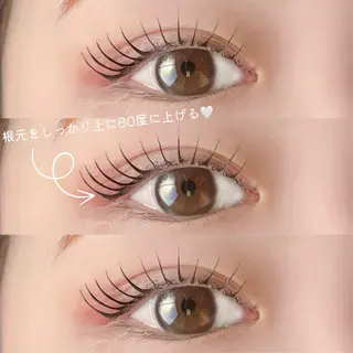 マツエク・マツパ 大阪梅田 SAKI 韓国風束感まつ毛のマツエク・マツパデザイン