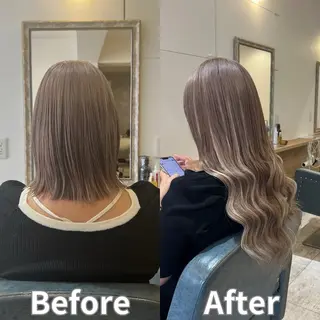 ロング マテリアル 中央駅店のヘアスタイル