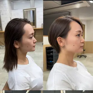 ショート sand S 銀座所属・jaemi/ジェミ カラー診断🌈🌟のヘアスタイル