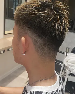 ショート メンズ arrow🖤 もえみのヘアスタイル