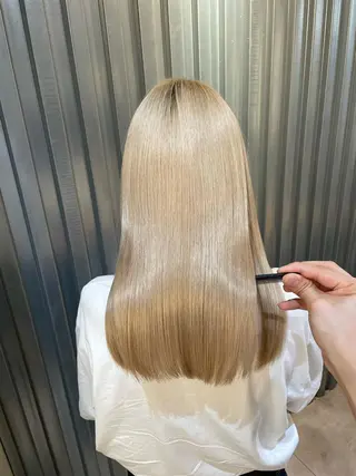 セミロング 💍美髪矯正💍 山田 涼也のヘアスタイル