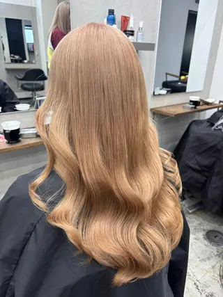 カラー 🌸ハイトーンカラー ゆずな 🌸のヘアスタイル