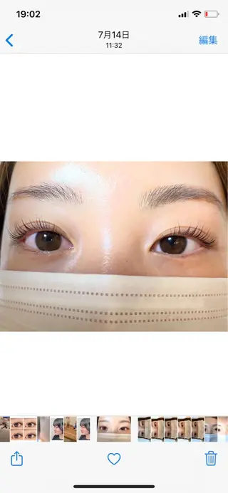 マツエク・マツパ lotti eyelash所属・北村 由佳里のマツエク・マツパデザイン
