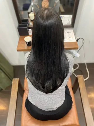 ロング カラー ヘアアレンジ 🍒ᩚ名駅/艶髪 縮毛矯正/あゆ🍒ᩚのヘアスタイル