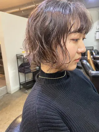 ショート 斎藤祐樹 /レイヤー/パーマのヘアスタイル