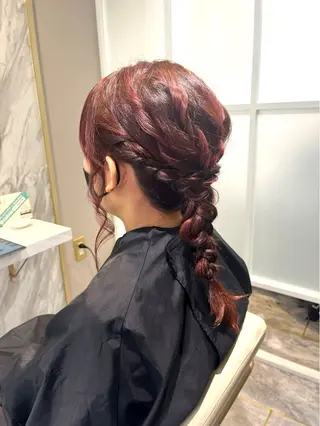 ミディアム 🩵tocca yui🩵のヘアスタイル