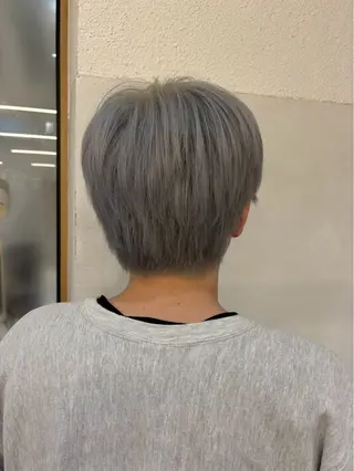 ショート あらいしほ✩.*˚ メンズカットのヘアスタイル