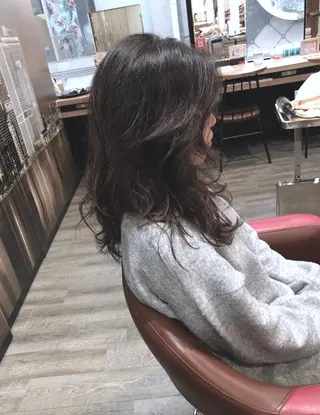 ロング カラー 髪質改善/イルミナ/ 城崎のヘアスタイル