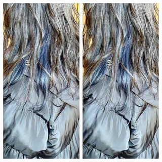 ロング サトウ レンマのヘアスタイル