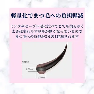 マツエク・マツパ eight eyelash池袋店のマツエク・マツパデザイン