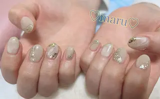ネイル まるみ ♡のネイルデザイン