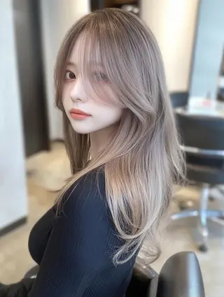 ロング 誠也/唯一無二の ルーツカラーのヘアスタイル