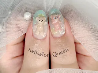 ネイル ネイルサロンクイーン 東京/新宿/大久保のネイルデザイン