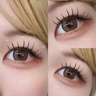 マツエク・マツパ 【Happis】 西川里桜のマツエク・マツパデザイン