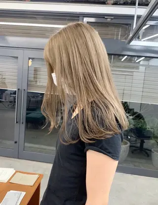 カラー シングルカラー 大募集中❣️ あいりのヘアスタイル