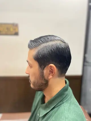 メンズ 横浜フェードカット 田嶋勇祐のヘアスタイル