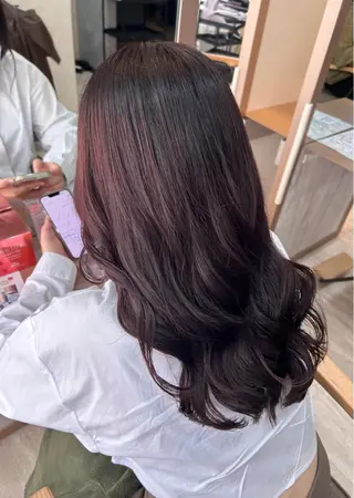 セミロング カラー SYUYA/パーマ/ マッシュスタイル特化のヘアスタイル