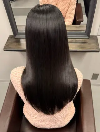 ロング XYZ新宿所属・縮毛矯正/韓国 /店長/KANATOのヘアスタイル