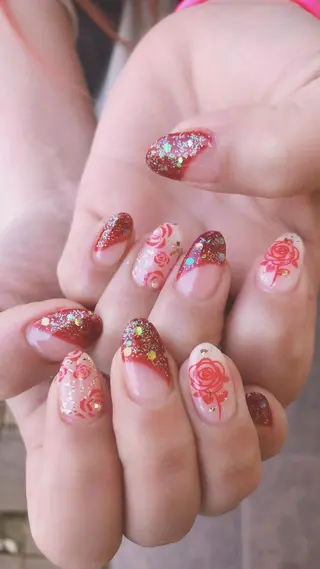 ネイル 森田(傅) 霞のネイルデザイン