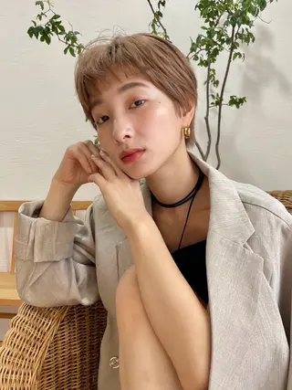 ショート 髪質改善カラー🪡✨ レイヤー/ rinaのヘアスタイル