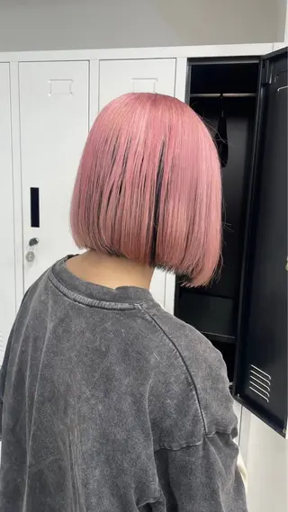 ショート カラー PELE所属・ミルクティー指名 No.1🎀yuiのヘアスタイル