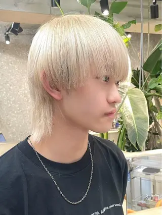 カラー メンズ fifth men's原宿所属・原宿/fifth/ ブリーチ特化/カズのヘアスタイル