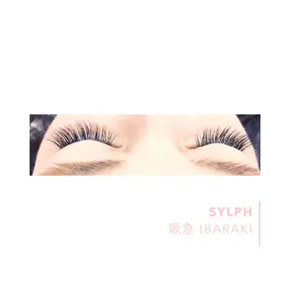 マツエク・マツパ シールエクステ/ ハイトーンカラーのヘアスタイル