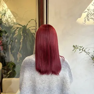 セミロング カラー 髪質改善🌿‬/艶感 /髙木 優人のヘアスタイル