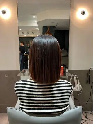 ミディアム 🍊暖色カラー🍊 sakuraのヘアスタイル