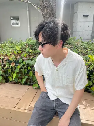 メンズ 福岡美容室【pia】 タイヘイのヘアスタイル