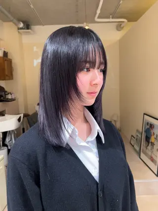 ミディアム yasuda juriのヘアスタイル